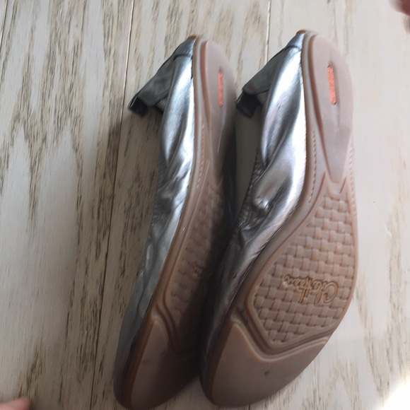 Cole Haan metallic flats Size 9.5B - Picture 6 of 7